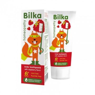 Bilka Homeopathy, pasta do zębów, dziecięca 6+, 50ml 