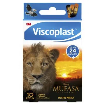 Plast. Viscoplast Mufasa, 25 mm x 72 mm, 10 szt
