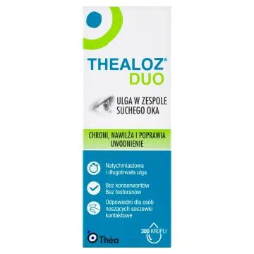 Thealoz Duo, krople do oczu, 10 ml