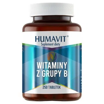 Humavit Witaminy z grupy B, tabletki, 250 szt. 