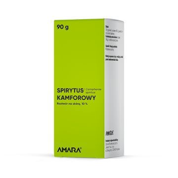 Spir. kamforowy, 10%, roztw.na skore,(Amara), 90 g