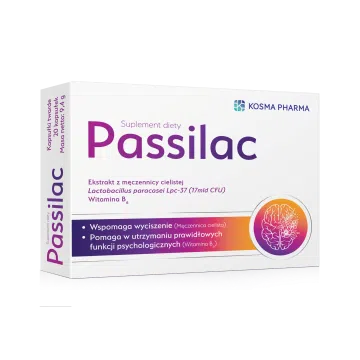 Passilac, kaps.twarde, 20 szt