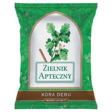 Kora dębu, zioło pojedyncze, 50 g (Herbapol Lublin)