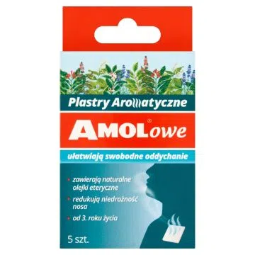 AMOLowe, plastry, aromatyczne, 5 szt