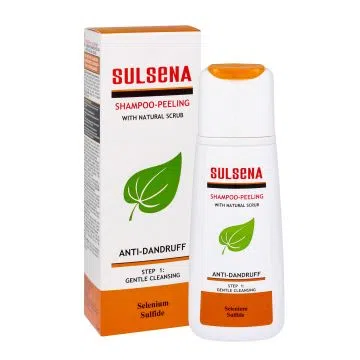 SULSENA Szampon-peeling z naturalnym peelingiem, 150ml