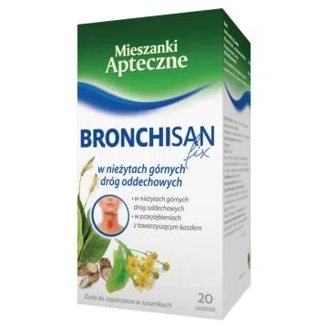 Bronchisan fix, zioła do zaparzania w saszetkach, 3 g, 20 szt.