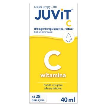 Juvit C, 100 mg/ml, krople doustne, 40 ml