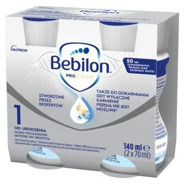 Bebilon Profutura Duo Biotik 1, płyn, 70 ml, 2 szt