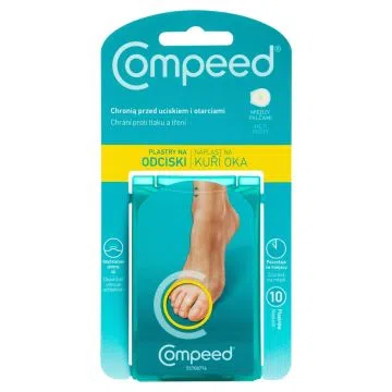 Plastry Compeed, na odciski między palcami, 10 szt.