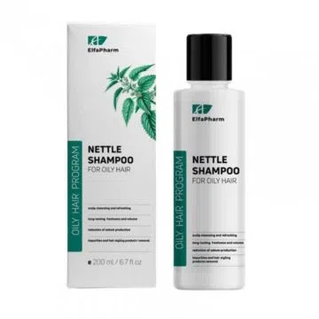 Szampon Oily Hair Trichology do włosów przetłuszczających się z pokrzywą, 200ml