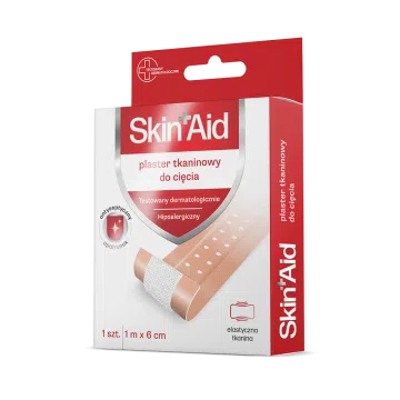 Skin Aid, Plaster Tkaninowy Do Cięcia, 1m X 6cm