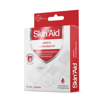 Skin Aid, Zestaw Plastrów Wodoodpornych A'12