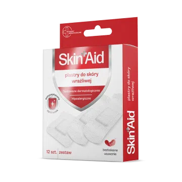 Skin Aid, Zestaw Plastrów Do Skóry Wrażliwej A'12