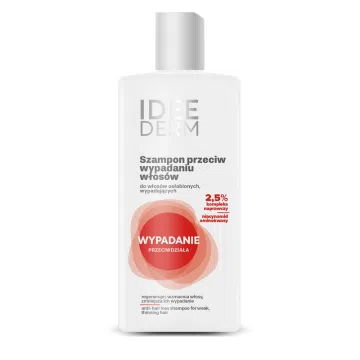 Ideepharm Ideederm, szampon, przeciw wypadaniu włosów, 300 ml