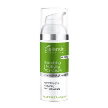Bielenda Acne Free ProExpert, normalizująco-matujący krem do twarzy, 50 ml