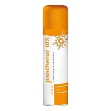 Panthenol 10%, pianka wspomagająca leczenie oparzeń, 150 ml