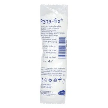 Opaska podtrzymująca Peha-fix, elastyczna, 4 m x 12 cm, 1 szt.
