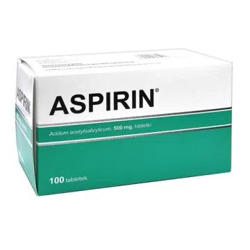 Aspirin, 500 mg, tabl.,(i.row),InPh,Litwa, 100 szt