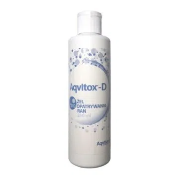 Aqvitox D, żel, do opatrywania ran, 250 ml