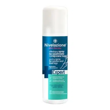 Nivelazione Skin Therapy Expert, chłodzący spray na opuchnięte i zmęczone nogi, 150ml