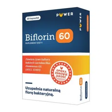 Biflorin LGG 60, kapsułki twarde, 20 szt.