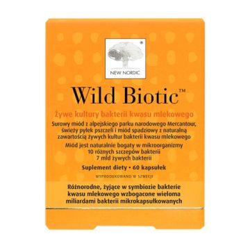 Wild Biotic, kapsułki, 60 szt.