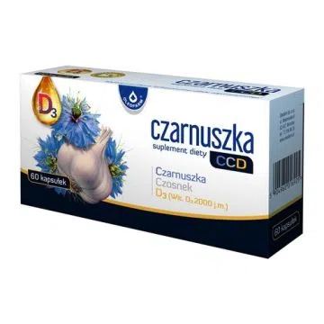 Czarnuszka CCD, kapsułki, 60 szt.