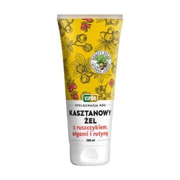 Virde, żel kasztanowy z ruszczykiem, algami i rutyną, 200 ml