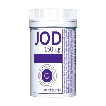 Jod (jodan potasu), 150 µg, tabletki, 30 szt.