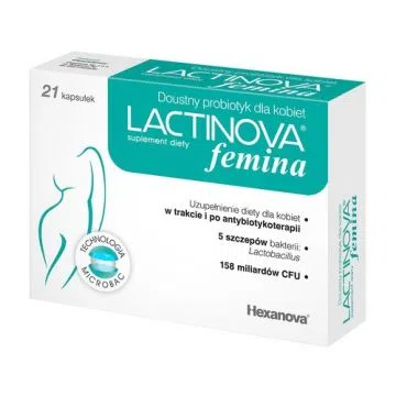 Lactinova femina, kapsułki, 21 szt.