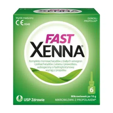 Xenna Fast, mikrowlewki, 10 g x 6 szt.