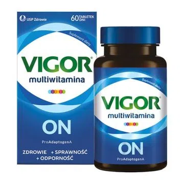 Vigor multiwitamina ON zestaw witamin i minerałów z ashwagandhą, tabletki, 60 szt.