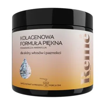 Reme Kolagenowa Formuła Piękna, pomarańcza - marakuja, proszek 150 g