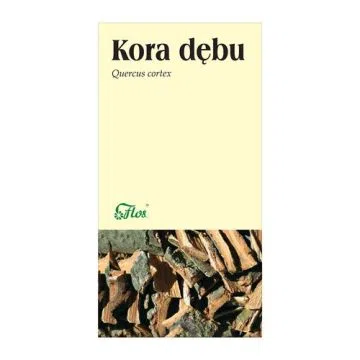 Kora dębu, zioło pojedyncze, 50 g (Flos)