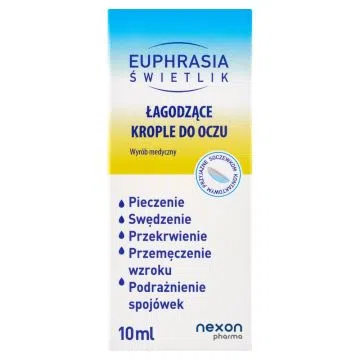 Euphrasia świetlik krople do oczu, 10 ml