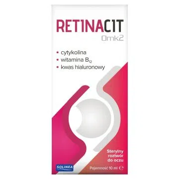 Retinacit Omk2, roztw., do oczu,sterylny, 10 ml