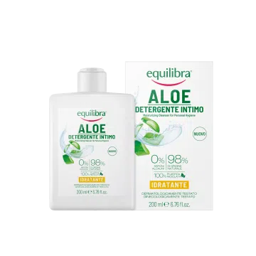 Equilibra, Nawilżający żel aloesowy do higieny intymnej, 200 ml