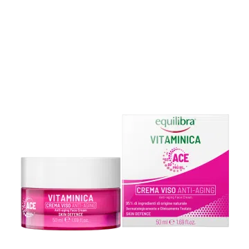 Equilibra Vitaminica, krem przeciwstarzeniowy do twarzy, 50 ml