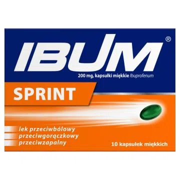 Ibum Sprint, 200 mg, kapsułki miękkie, 10 szt.