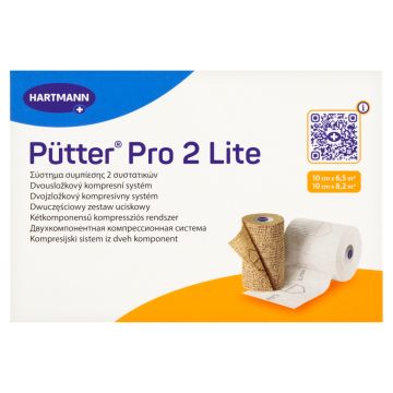 PutterPro 2 Lite, dwuwarstwowy system do kompresjoterapii, 1 zestaw