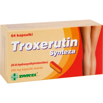 Troxerutin, 200 mg, kapsułki twarde, 64 szt.