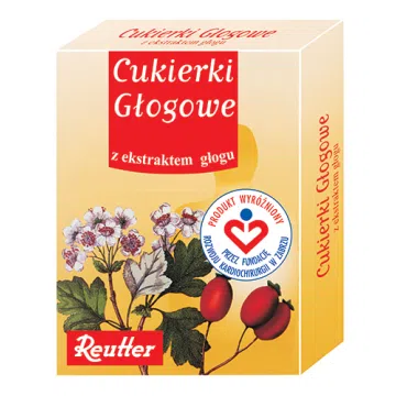 Cukierki, glogowe, 50 g