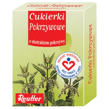 Cukierki, pokrzywowe, 50 g