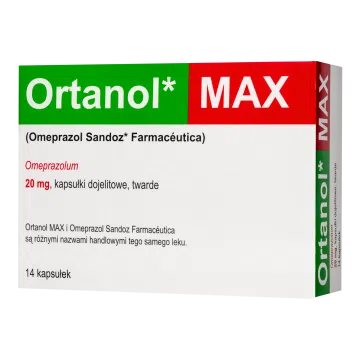 Ortanol Max, 20 mg, kaps.dojelit.tw.,(i.row)Delf,Hisz,14szt