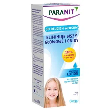 Paranit Sensitive Lotion, płyn likwidujący wszy i gnidy, 150 ml