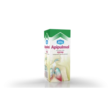 Apipulmol, (2 g+90 mg)/100 g, syrop, 120 ml