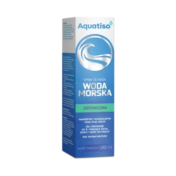 Aquatiso woda morska izotoniczna, spray do nosa, 100 ml