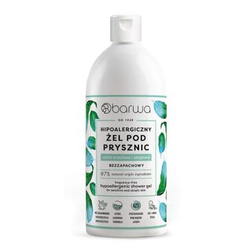 Barwa, Hipoalergiczny żel pod prysznic bezzapachowy skóra wrażliwa, 400 ml