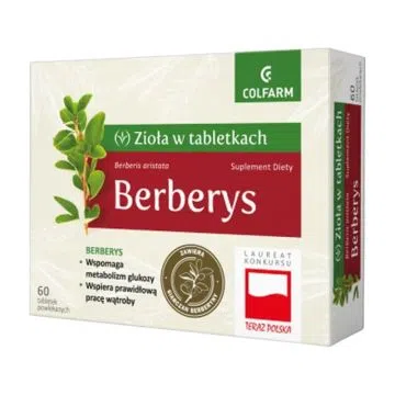 Berberys, tabl., 60 szt