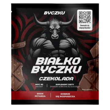 Białko Byczku, czekolada, saszetka 30g